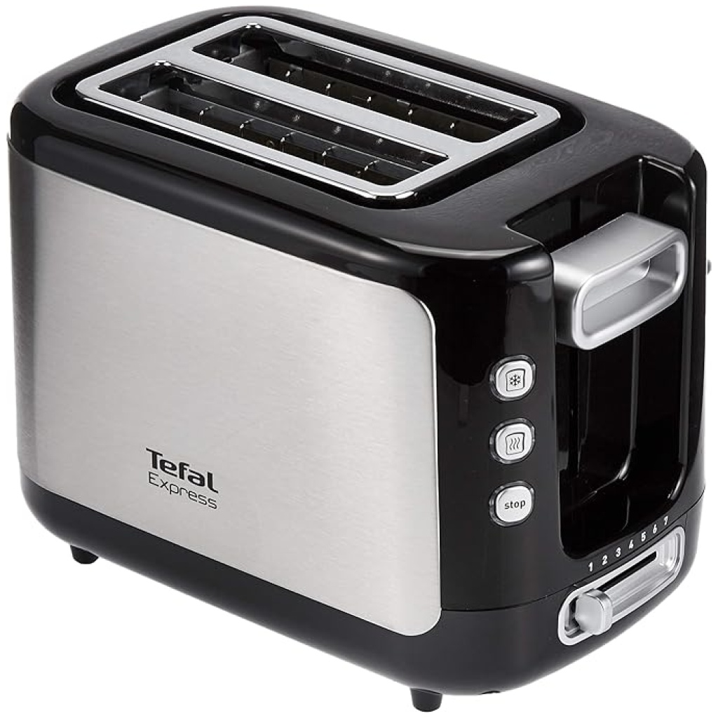 850W Tefal Express Bowning Toaster TT365027 Silver
