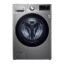 LG 15/8 KG F0L9DGP2S Front Load Washer Dryer- Silver