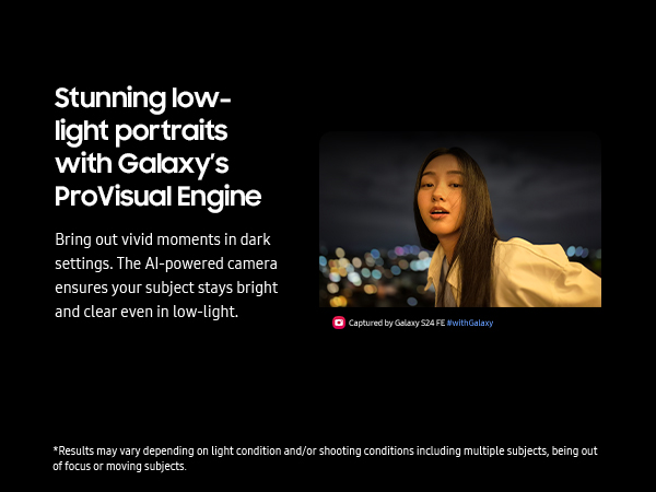 Galaxy S24 FE nightography