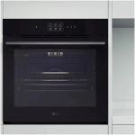LG 76L InstaView Built-In Electric Oven WSED7667M Black