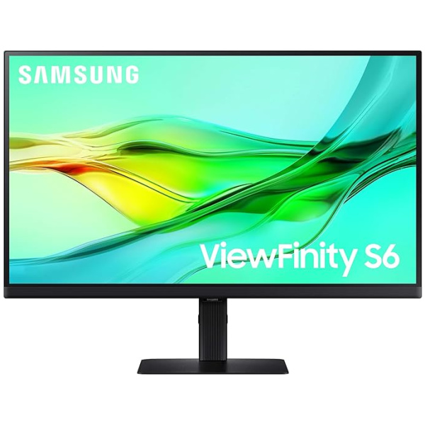 Samsung 27″ ViewFinity S6 S60UD QHD Monitor – LS27D600UAUXUE