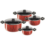 Tefal Tempo Flame Cookware Set: C3079082