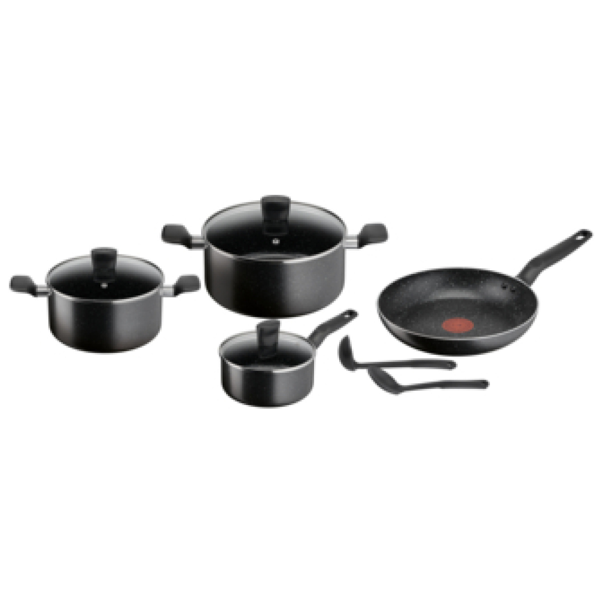 Yuper Cookware Tefal Super Cook Non-stick 9 PC Cookware Set Dark Stone B491S985 - Home ...