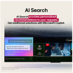 LG 50 inch UHD AI UA80 4K Smart TV Ready HDR10 webOS25 50UA80006LC - Image 2