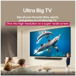 LG  75 Inch QNED 4K Ultra HD Smart TV 75QNED80A6A - Image 3