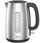 Midea Kettle 2200 Watts 1.7 Litres Stainless Steel - MEK-170M0B-SS - Image 2