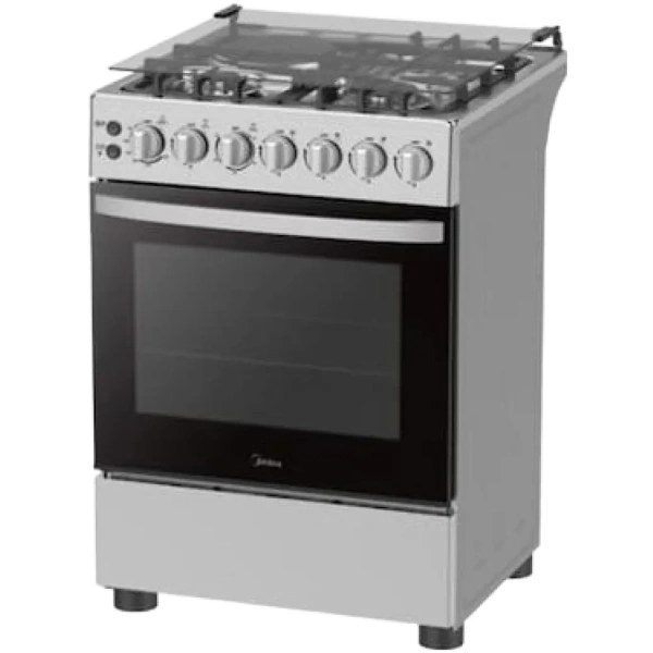 Midea Cooker with 3 Gas + 1 Electric Burners 60*60 Stainless Steel(60E3G1H8F-SS)