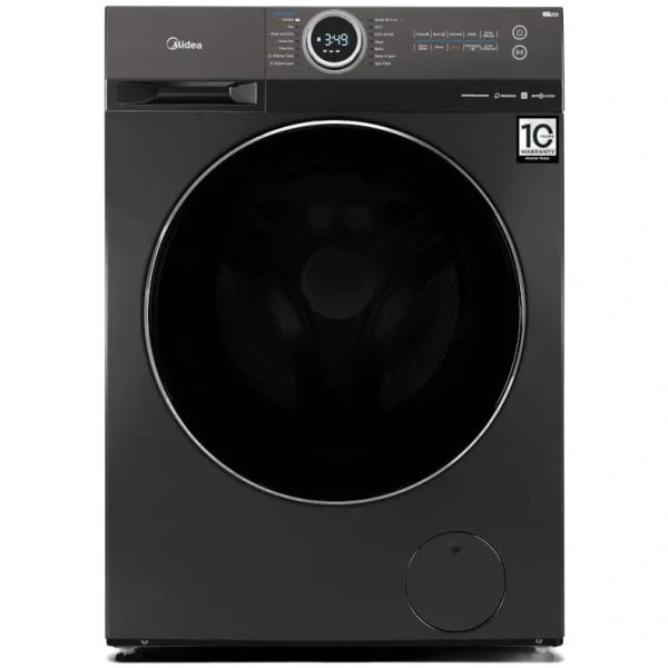 Midea 12/8kg Titanium Color Front Load Washer Dryer MF200D120WB/T