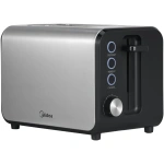 Midea 2 Slice Toaster – Stainless Steel (MT-RW2L20W) - Image 2