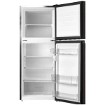 Midea 127L Jazz Black Double Door Refrigerator(MDRT187FGG28) - Image 2