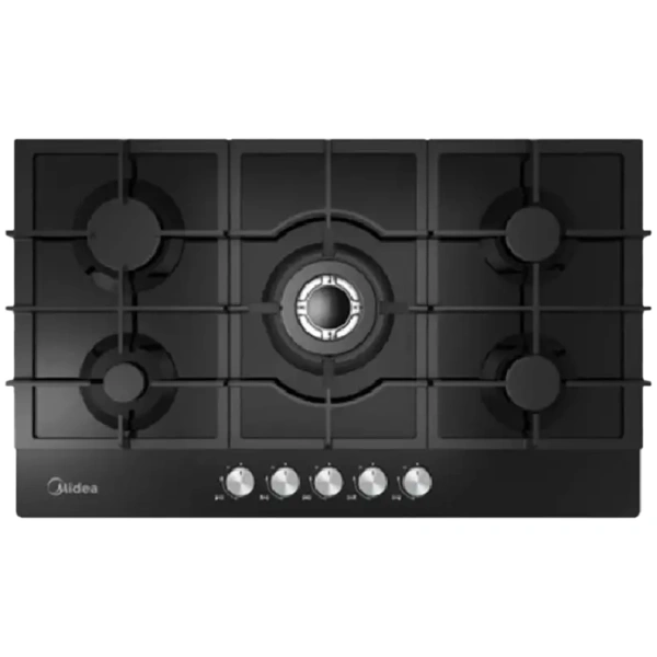 Midea Built-In Gas Hob 5 Burners Black MG90GQ095AL1B-BS
