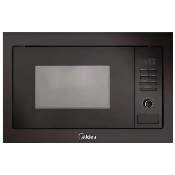 Midea Built-in Microwave Oven 25L Compact Design Manual Controls Black