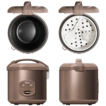 Midea Rice Cooker 1.8L Brown(MB-YJ508J-N) - Image 2