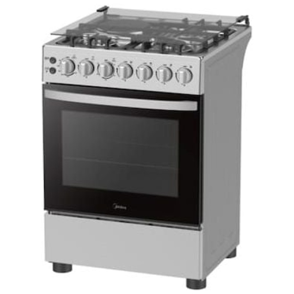 Midea 60*60- 3Gas + 1 Electric Standing Cooker With Electric Oven(60E3G1H4F-SL)