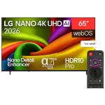 LG 65inch NU84 Nano 4k UHD AI Smart Television – 65NU840B6LA
