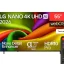 LG 55NU840B6LA NANO Smart TV 55 inch 4K Resolution Built-in Receiver - Black