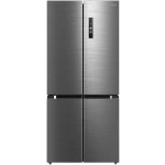 Midea 515L Side By Side Refrigerator Steel- MDRM691FGF46D
