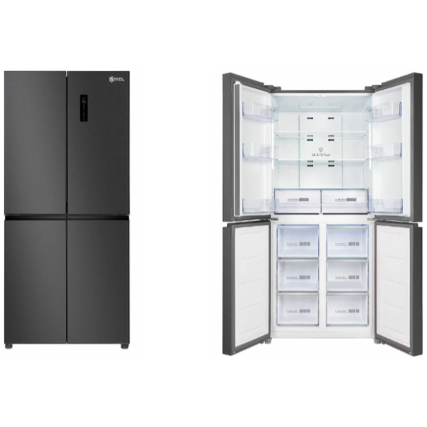 SCL French 4 Door Side by Side Refrigerator 470L – SCL-FDR470ECDS