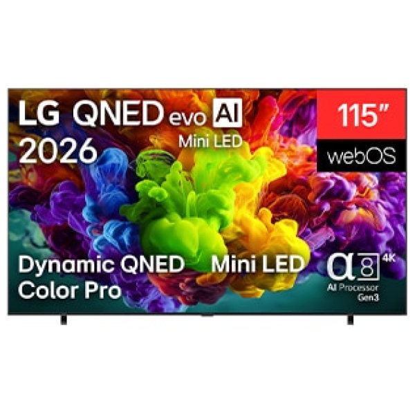 LG 115 Inch QNED93 Mini LED Smart TV